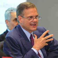 keynote speaker Lorenzo Bini Smaghi
