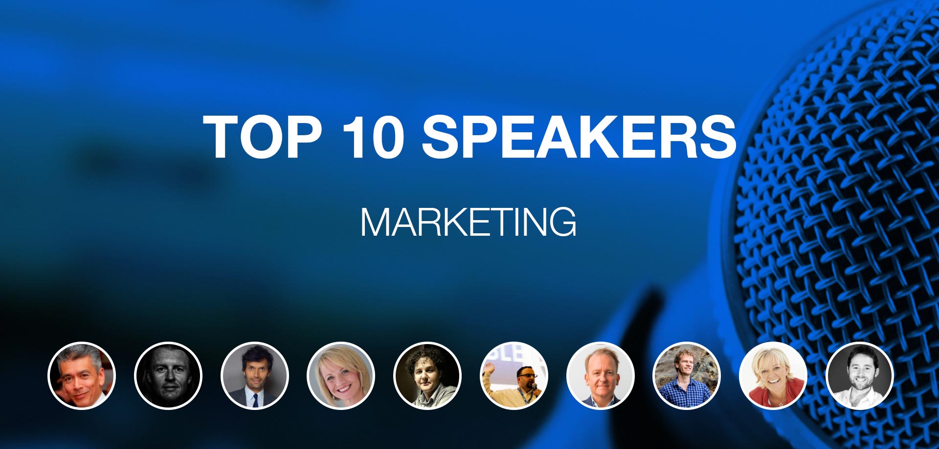 top 10 conférenciers experts en marketing
