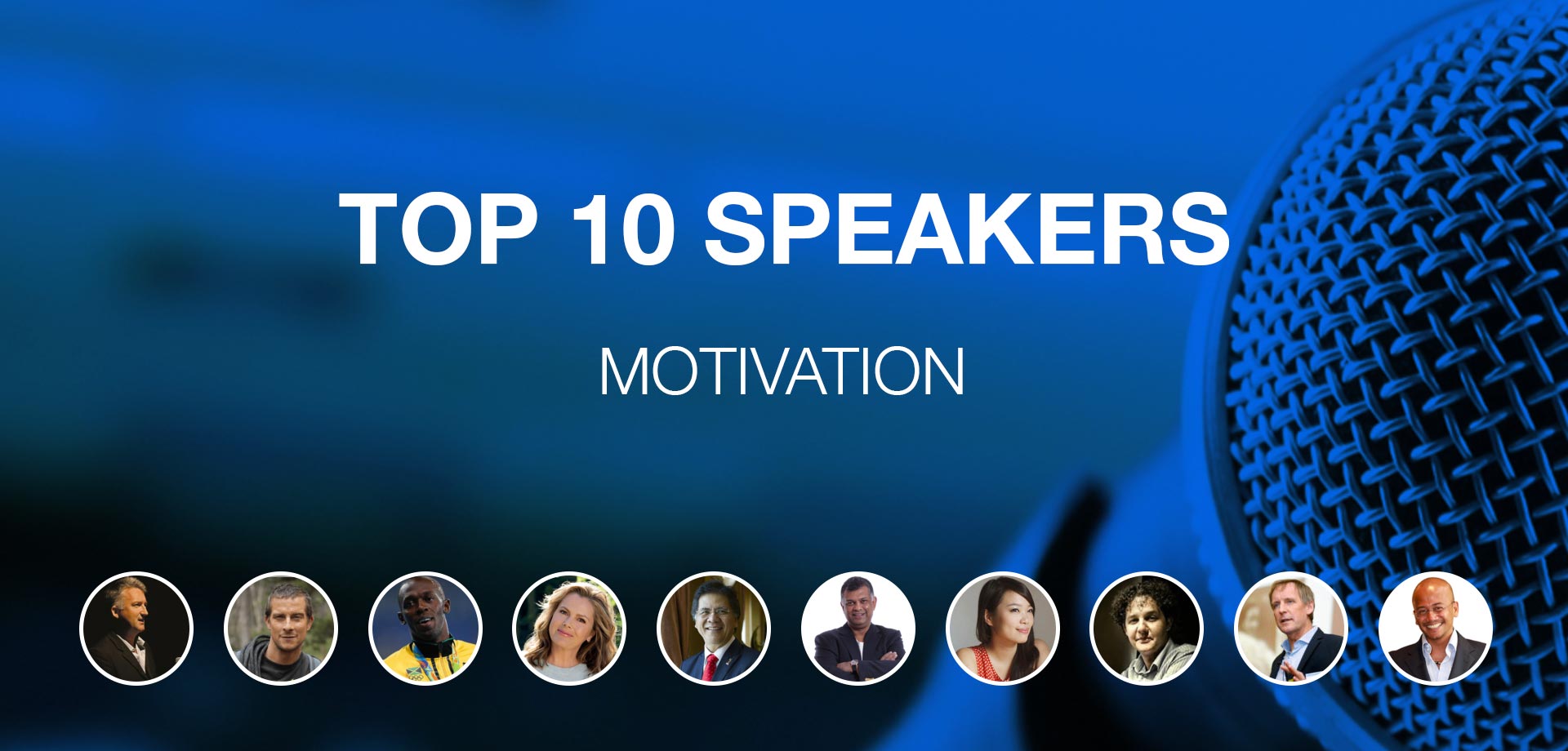 top 10 conférenciers experts en motivation