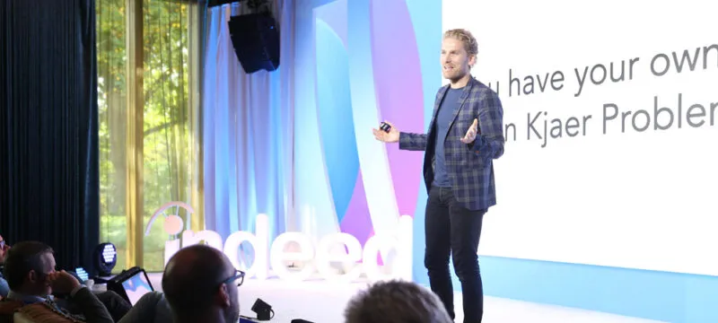 Rasmus Ankersen on stage
