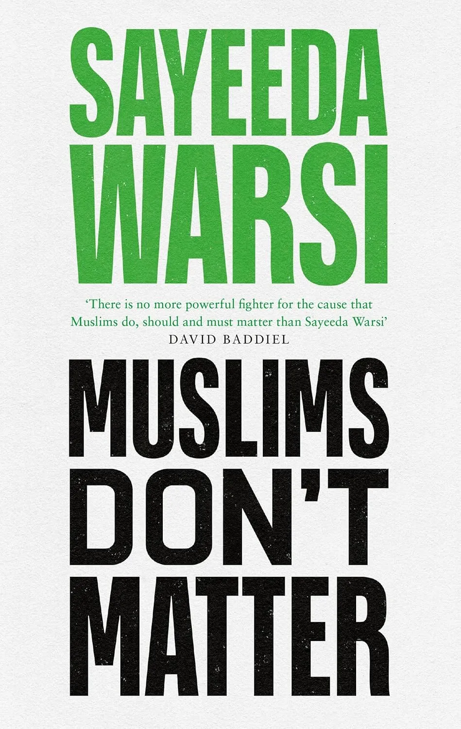 Muslims Don’t Matter Cover